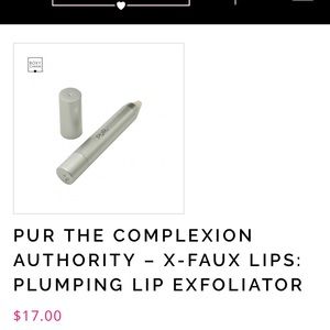 Plumping lip exfoliater!